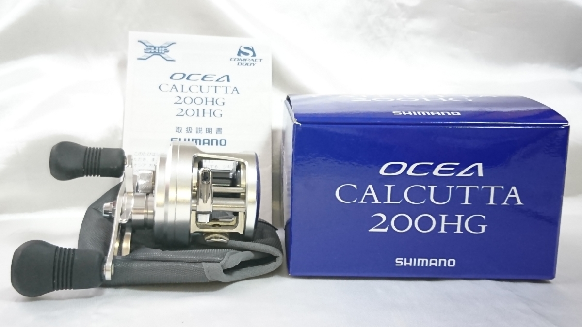 【日本製】SHIMANO(シマノ)OCEA CALCUTTA 200HG(オシア カルカッタ)ケース付き【定価】￥43,308_画像1