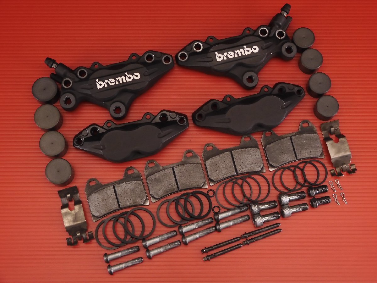 80【評価S】 ドゥカティ ムルティストラーダ1000 実動 純正 brembo ブレンボ フロント ブレーキ キャリパー923200_画像1