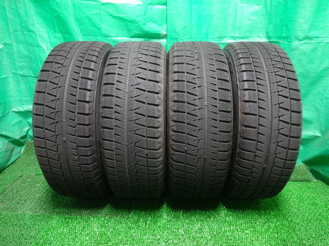 215/60R16●ブリヂストン ブリザック レボ BRIDGESTONE BS BLIZZAK REVO GZ 中古冬タイヤ4本●ミ48_画像1