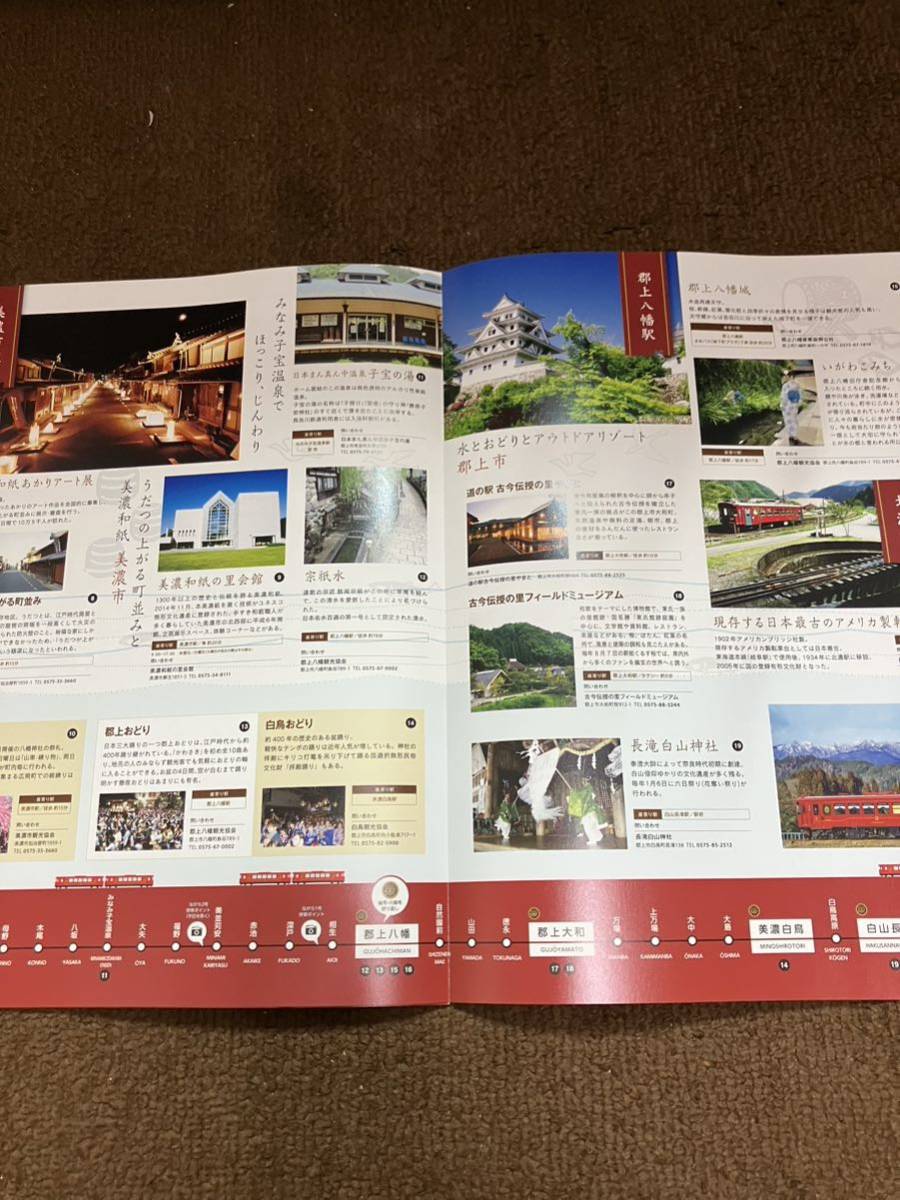 観光列車ながら　パンフレット　カタログ　長良川鉄道_画像4