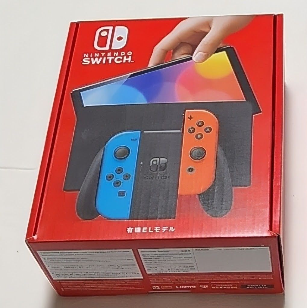 新品・未使用・未開封品】Nintendo Switch(有機ELモデル) ネオンブルー