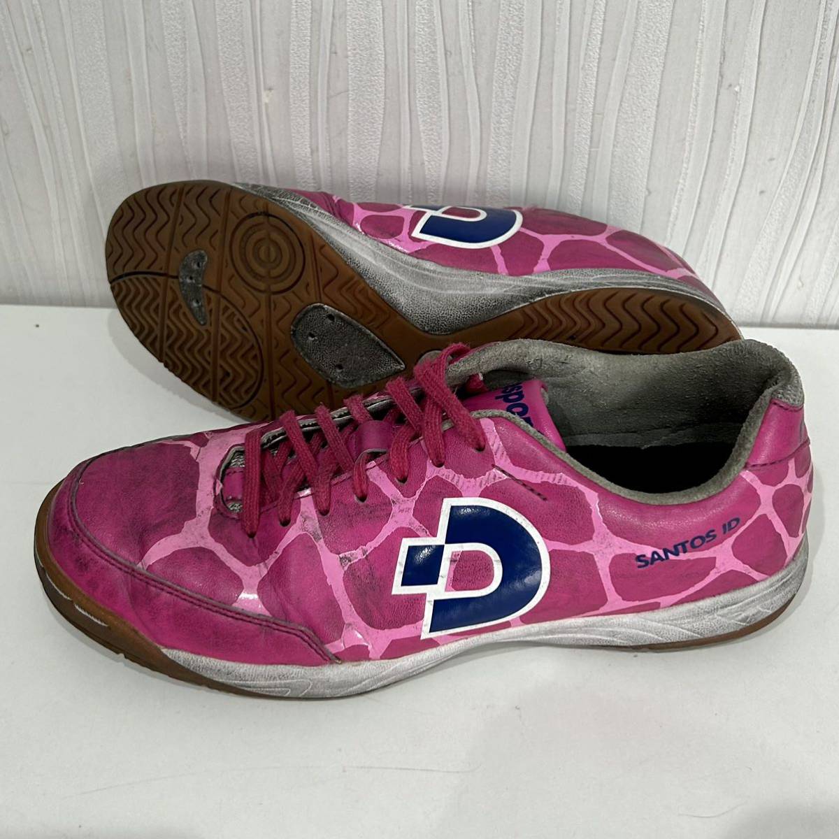 [25.0cm] prompt decision!te spo ruchiDESPORTE sun tosID( pink ) secondhand goods futsal India a shoes artificial leather microfibre 