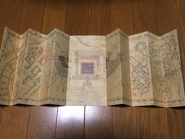 【匿名&補償付き配送】Harry Potter Marauder's map / ハリーポッター 忍びの地図 マローダーの地図