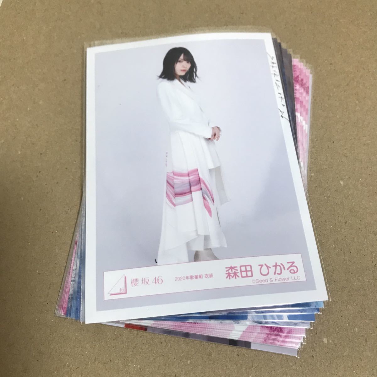 櫻坂46 生写真 森田ひかる 歌番組衣装 他メンバー コンプ 含む 計10枚