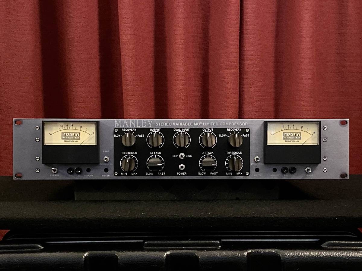 MANLEY Variable Mu Glayface Ver. ( ultimate beautiful goods. hard-to-find )API SSL NEVE DTM SPL master ring APPOLO vacuum tube AVVALON UREI 1178 1176 DBX 165