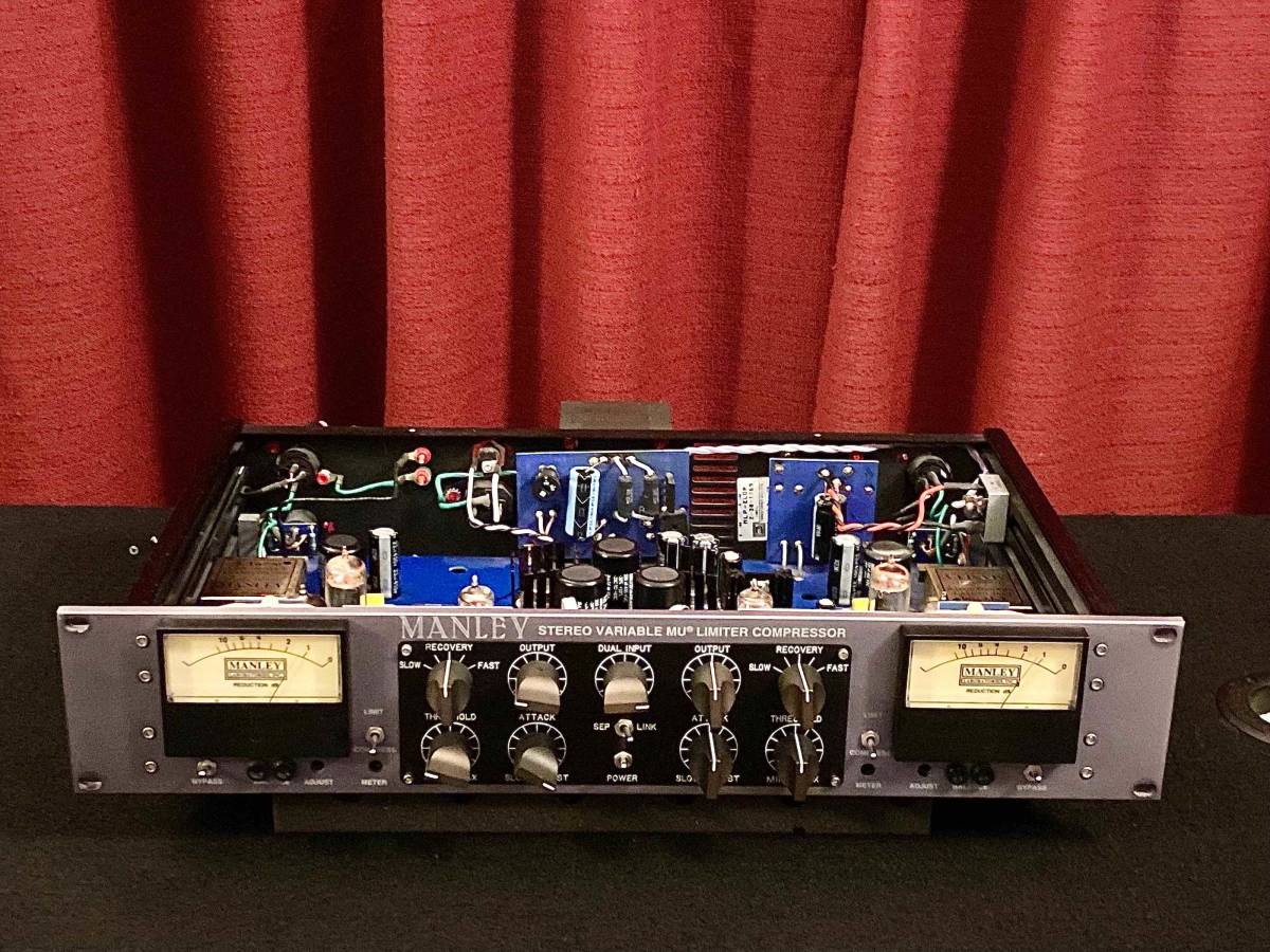 MANLEY Variable Mu Glayface Ver. ( ultimate beautiful goods. hard-to-find )API SSL NEVE DTM SPL master ring APPOLO vacuum tube AVVALON UREI 1178 1176 DBX 165