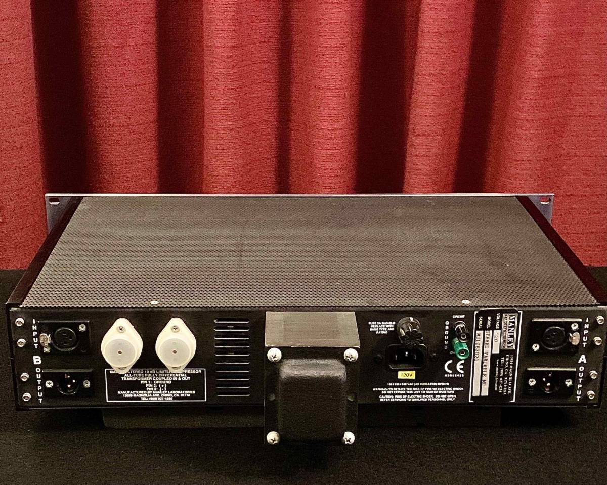 MANLEY Variable Mu Glayface Ver. ( ultimate beautiful goods. hard-to-find )API SSL NEVE DTM SPL master ring APPOLO vacuum tube AVVALON UREI 1178 1176 DBX 165