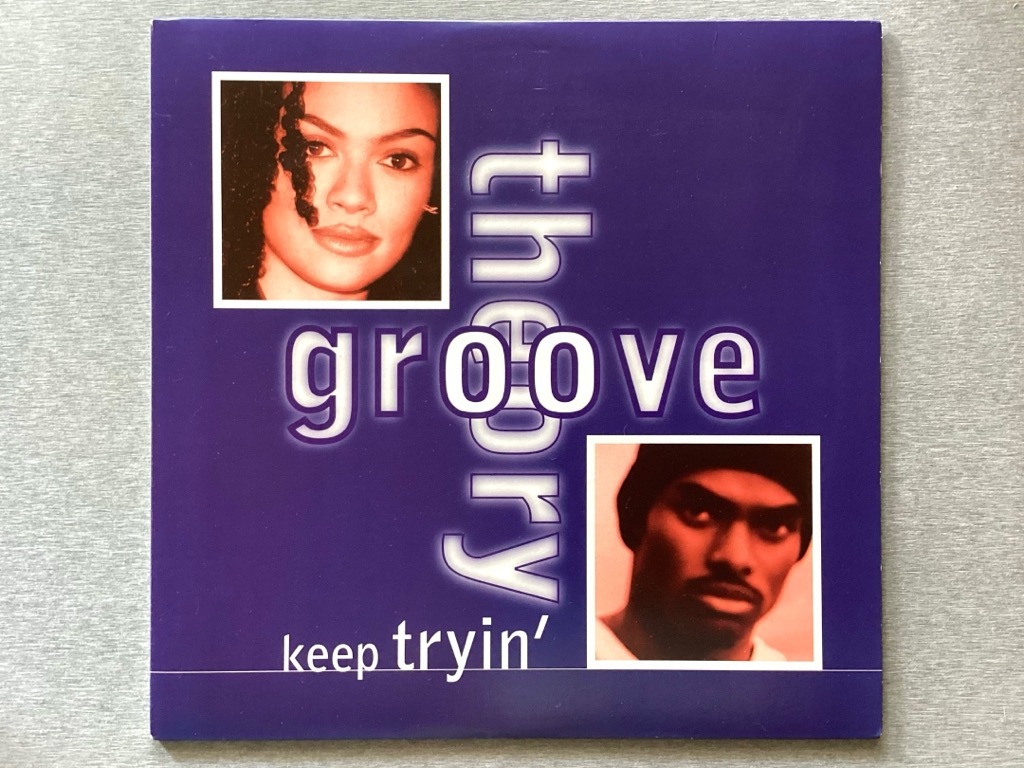 GROOVE THEORY - KEEP TRYIN' - 1996 USオリジナル12インチ / Amel Larrieux / Mantronix_画像1