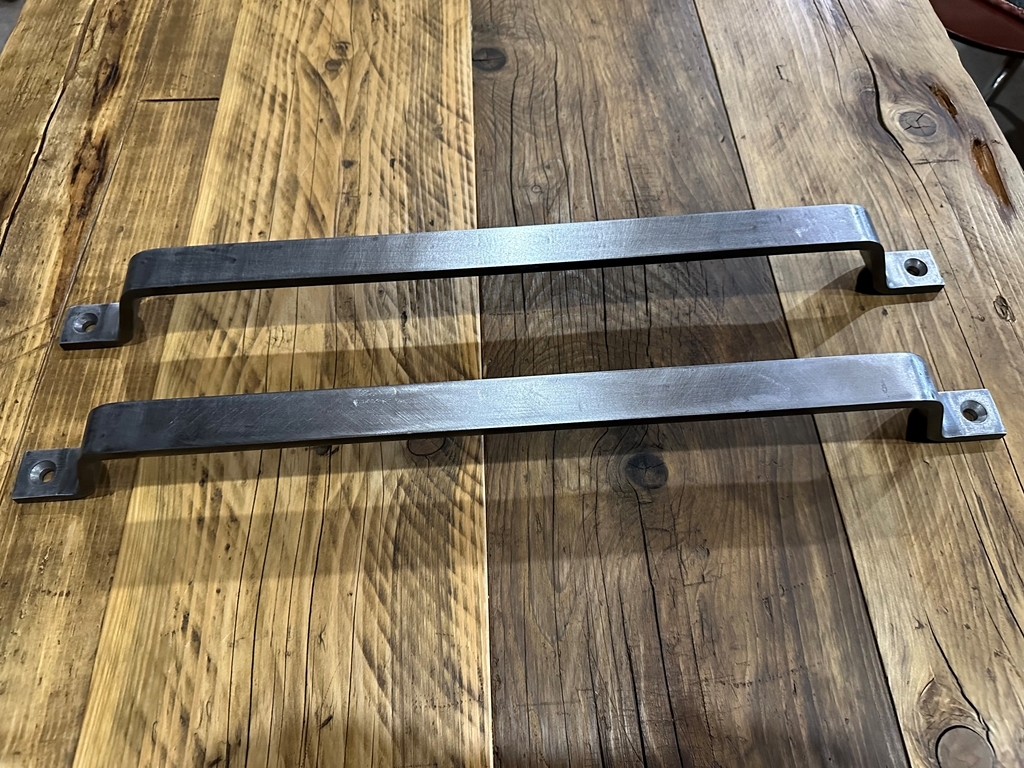 アイアンドアハンドル シルバー 長さ600mm 全4色 DIY アイアンドアハンドル シルバー 長さ600mm 全4色 DIY