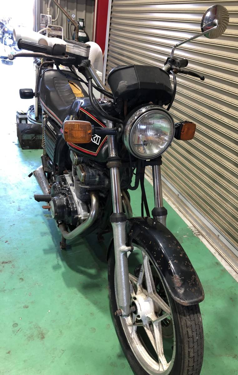 2023年度式) GSX250E No405 黒鈴 黒鷲 墨鈴 250 ザリ 書類付 自賠責6年