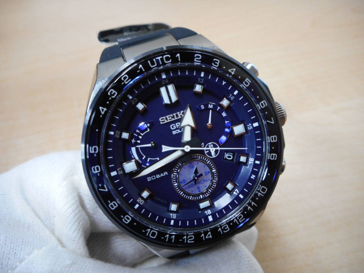 ☆新品/六月發布SEIKO·精工ASTRON·Astron運動系列雙時間GPS太陽能SBXB 167男士手錶☆ 原文:☆新品・6月発売SEIKO・セイコー　ASTRON・アストロン スポーツライン デュアルタイム GPSソーラー SBXB167 メンズ腕時計☆