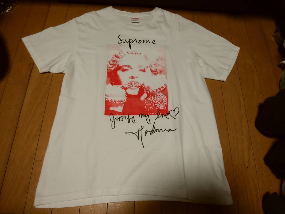 Supreme シュプリーム】TシャツM アメリカ製 「マドンナ」 キムタク着