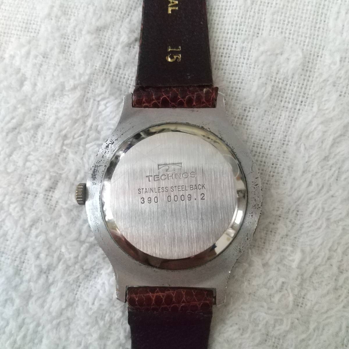 おまけ付】 珍品 Technos 腕時計 手巻き Select アナログ(手巻き