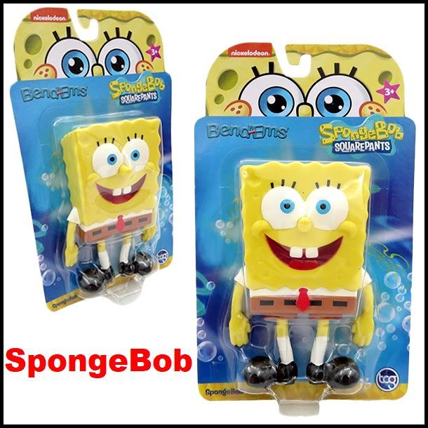 【スポンジボブ】Sponge/Bob/パトリック/ベンダブル/フィギュア/2体セット_画像1