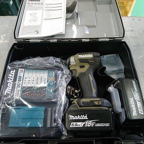 未使用品】☆Makita マキタ TD173DRGXO 18V 充電式インパクトドライバ