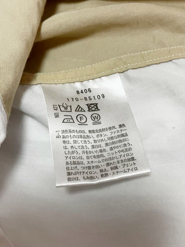 TAKEO KIKUCHI タケオキクチ ノーネック　長袖シャツ Lサイズ 美品