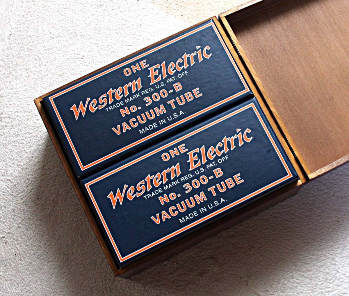 Western Electric WE300B 復刻版 ペア 未開封 完実電気