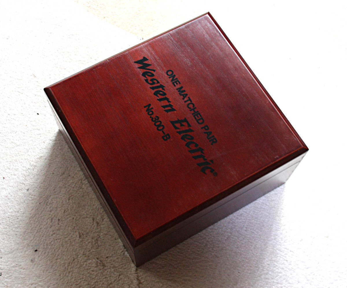 Western Electric WE300B 復刻版 ペア 未開封 完実電気 Western Electric WE300B 復刻版 ペア 未開封 完実電気