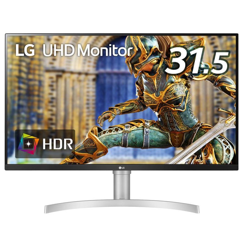 新品本物 LG モニター 31.5インチ/4K/HDR/IPS非光沢/HDMI×2、DP