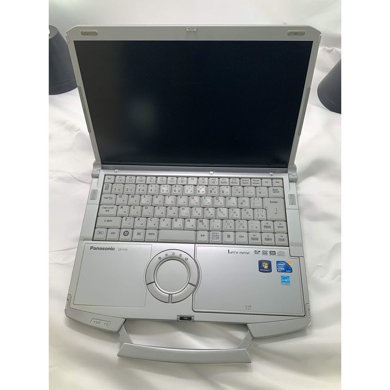 中古ノートパソコン Panasonic レッツノート F10 CF-F10AWHDS Windows7 Pro 64bit・Core i5・_画像1