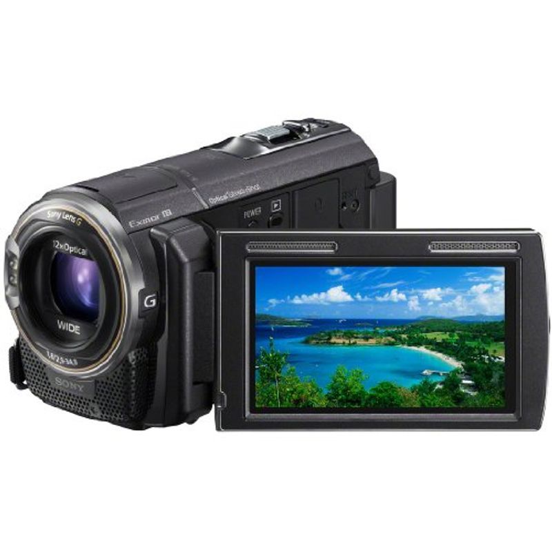ソニー SONY ビデオカメラ Handycam PJ590V 内蔵メモリ64GB ブラック HDR-PJ590V_画像1