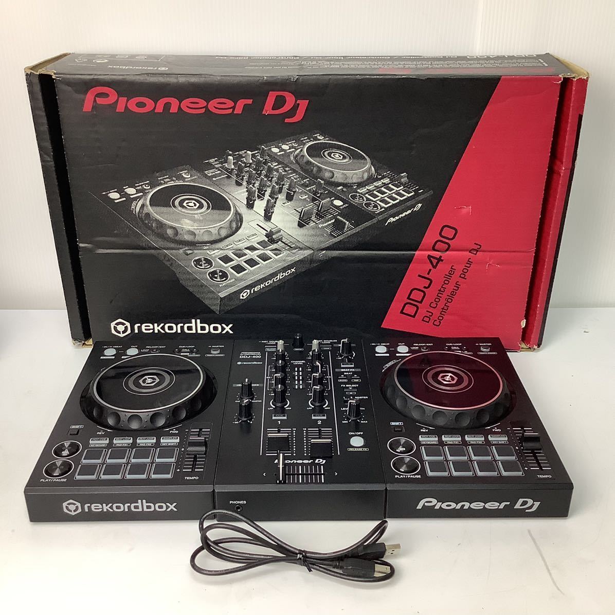 ジャンク】 Pioneer パイオニア DJ CONTROLLER DDJ-400 DJコントローラー-