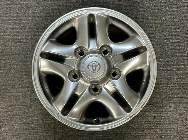 ランドクルーザー GF-UZJ100W 純正 ホイール 16x8J+60 150-5H 16インチ 1本 (100系/ランクル/HDJ101K_画像1