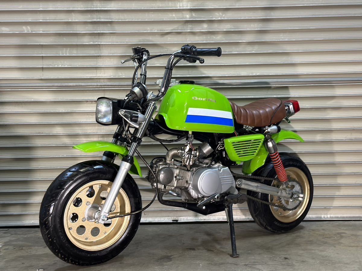 コリラ Yahoo!オークション - ゴリラ z1000r 仕様 ローソン 車体 88cc