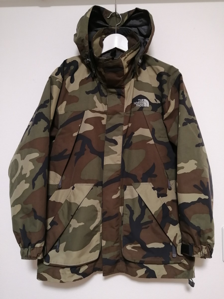 【セール】 ノースフェイス カモフラ 迷彩 マカルジャケット FACE NORTH THE XLサイズ以上