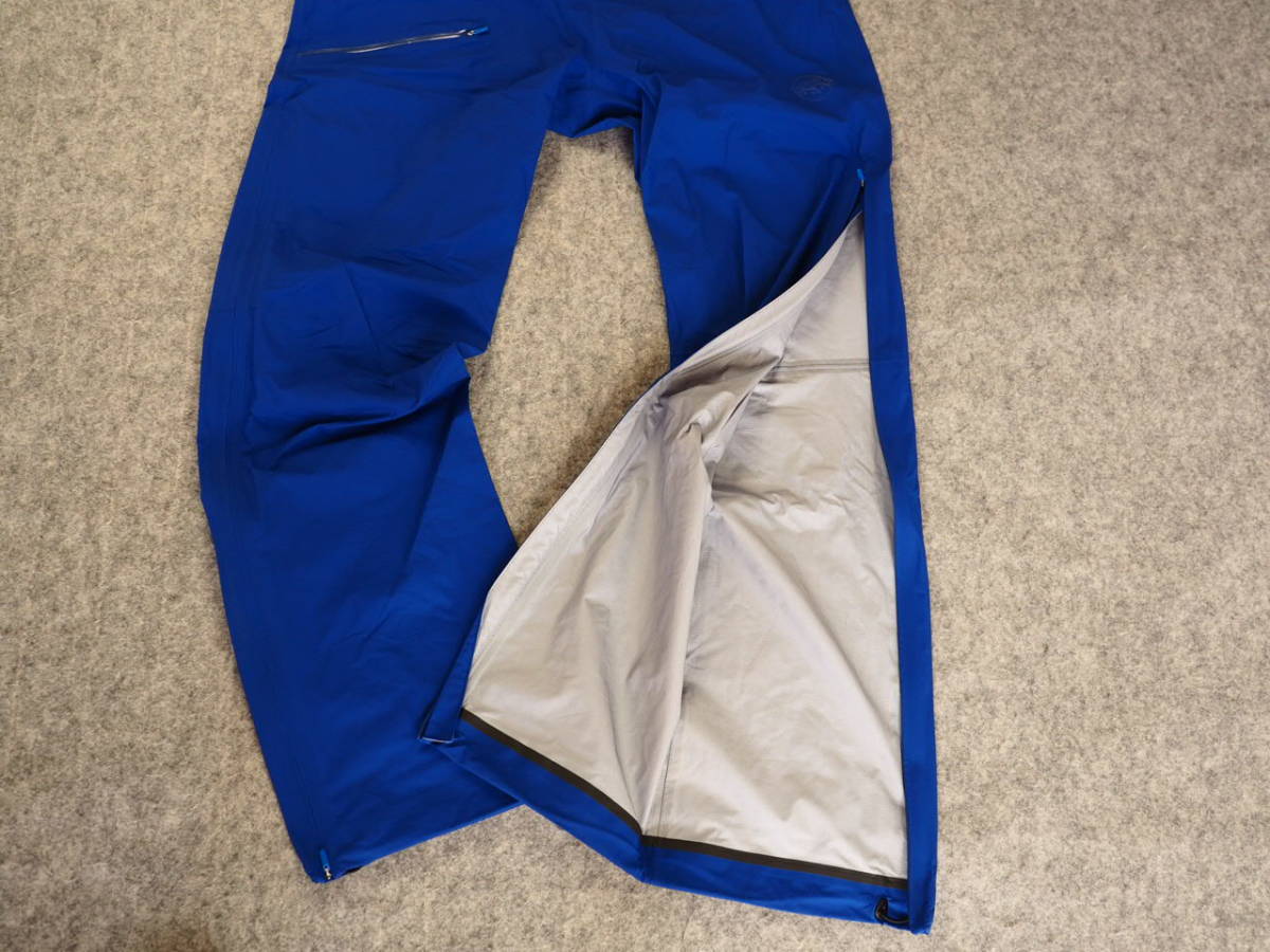 送料185円～◆新品◆定価24200円◆MAMMUT◆マムート◆ Masao Light HS Pants AF◆ストレッチ有◆完全防水パンツ◆レインパンツ◆M_画像2