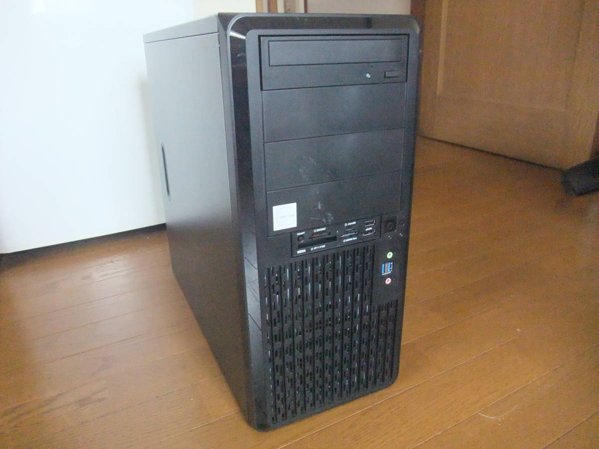 自作機/WIN 10 PRO/CPU core i7-6700K /SSD M.2 NVMe 500GB / HDD 2TB