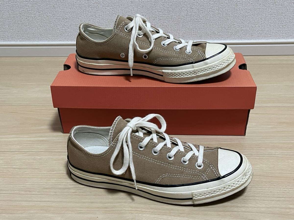 CONVERSE CT70 LOW ベージュ 26cm-