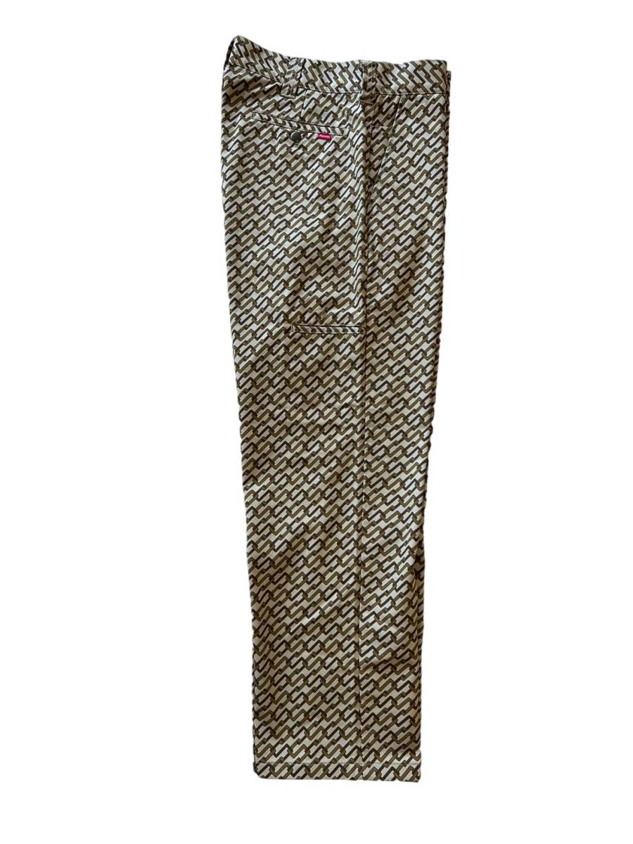極美品】SUPREME シュプリーム【Work Pants Monogram】2022年春 極美品】SUPREME シュプリーム【Work Pants Monogram】2022年春