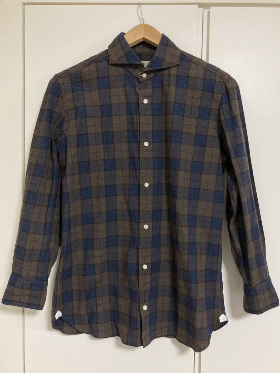 NEW限定品】 LUIGI BORRELL(ルイジボレッリ)の長袖シャツ!ロング
