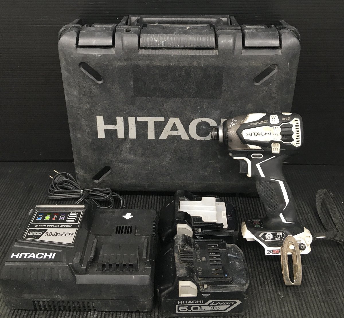 中古品】☆HiKOKI(旧日立工機) 18V コードレスインパクトドライバー