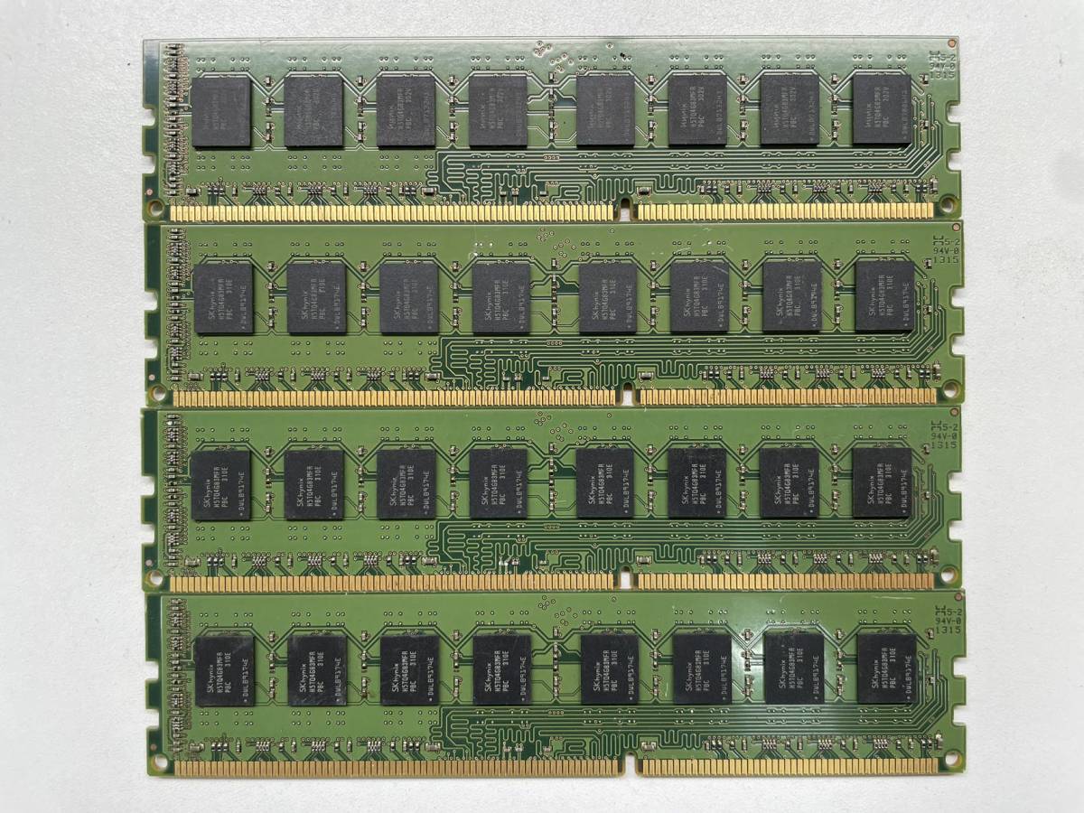 8GB 2R×8PC3 12800U PCメモリ DDR3 デスクトップ 11枚-