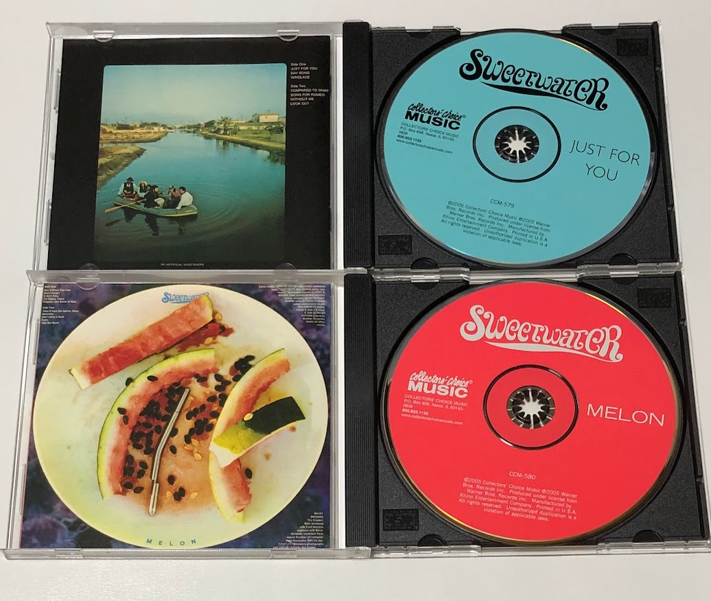 Sweetwater Sweet Water CD JUST FOR YOU CCM-579 & MELON CCM-580 セット_画像2