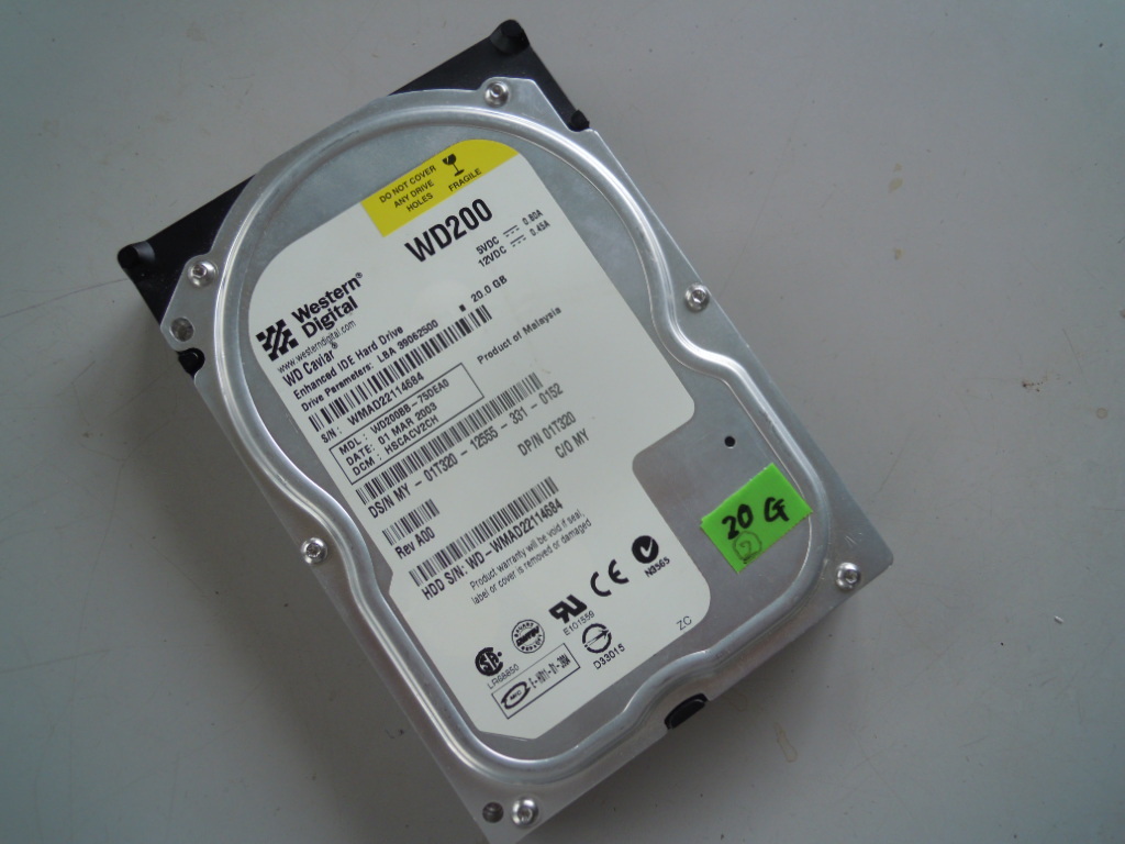 ▽Western　Digital　WD200　20G　No2_画像1