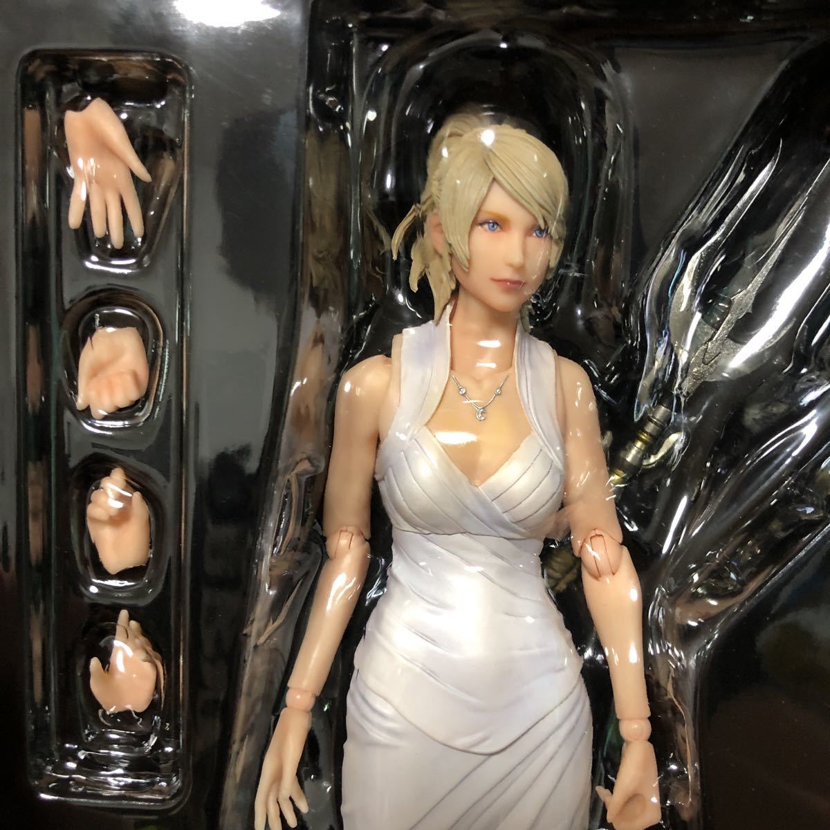 900 Play a-tsu modified FF15 luna fre-na* knock s* full - less k wear * enix FINAL FANTASY XV PLAY ARTS modified figure final product 