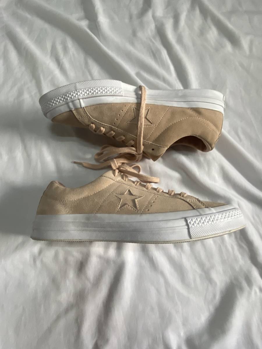 海外限定 良品 コンバース ワンスター CONVERSE ONE STAR OX SUEDE スウェード 28cm 9.5 スエード レアカラー 美品　国内未発売_画像4