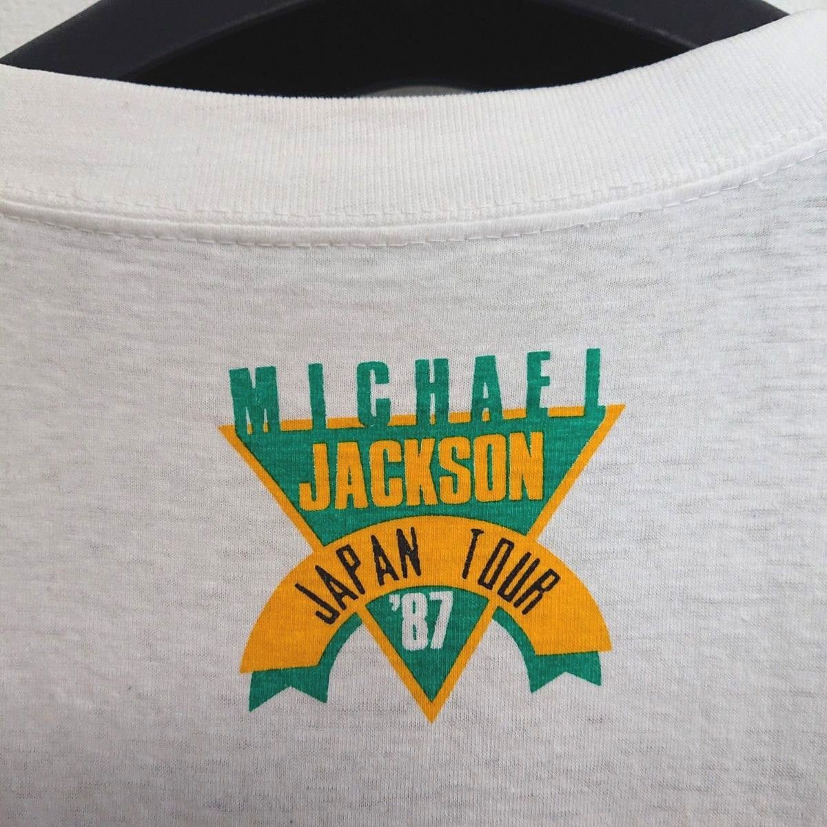 【超貴重！】マイケルジャクソン JAPAN TOUR1987 ヴィンテージ Tシャツ MICHAEL JACKSON  Tee