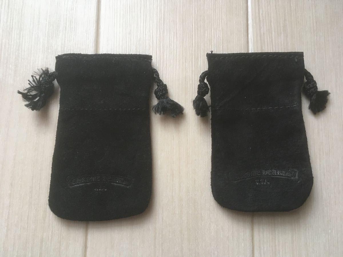 非売品◎ CHROME HEARTS クロムハーツ 革袋 レザー ポーチ 10個セット