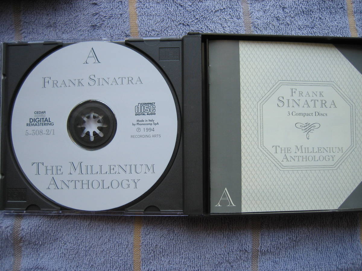 CD3枚組　フランクシナトラ　THE MILLENIUM ANTHOLOGY　輸入盤・中古品　FRANK SINATRA_画像3