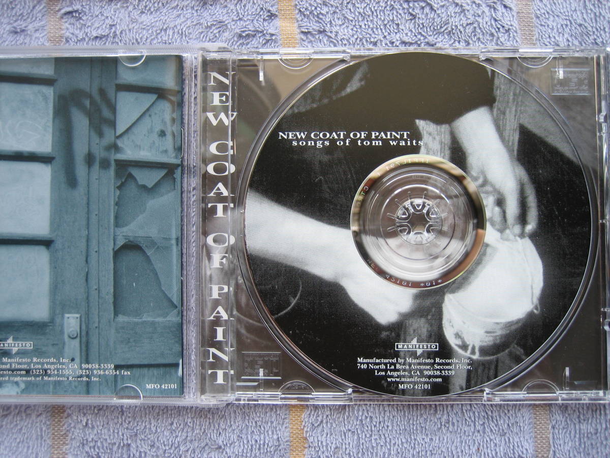 CD Tom way tsu Tribute запись NEW COAT OF PAINT записано в Японии * б/у товар TOM WAITS