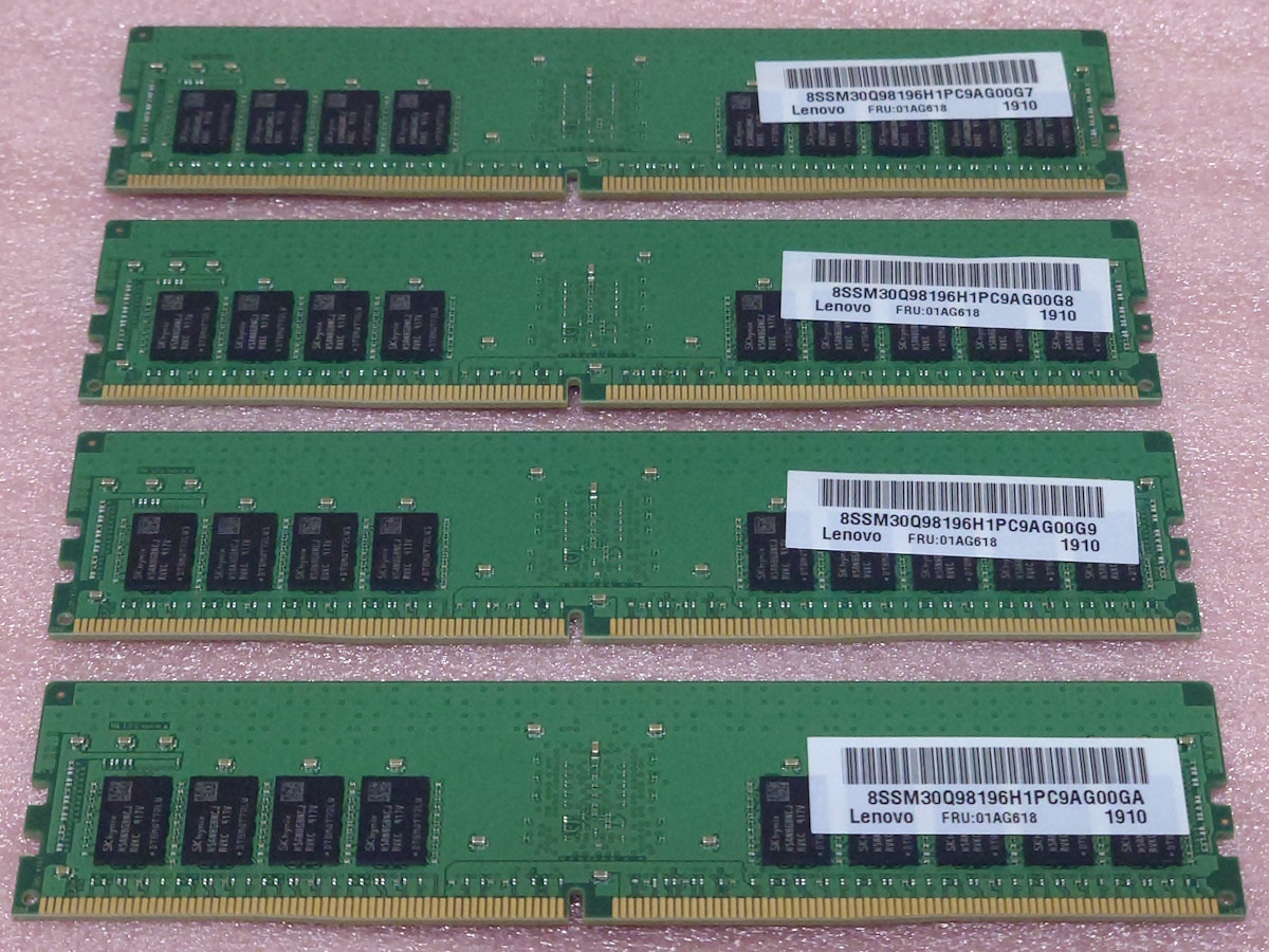 ◎SK hynix HMA82GR7CJR8N-VK 4枚セット*PC4-21300/DDR4-2666/PC4
