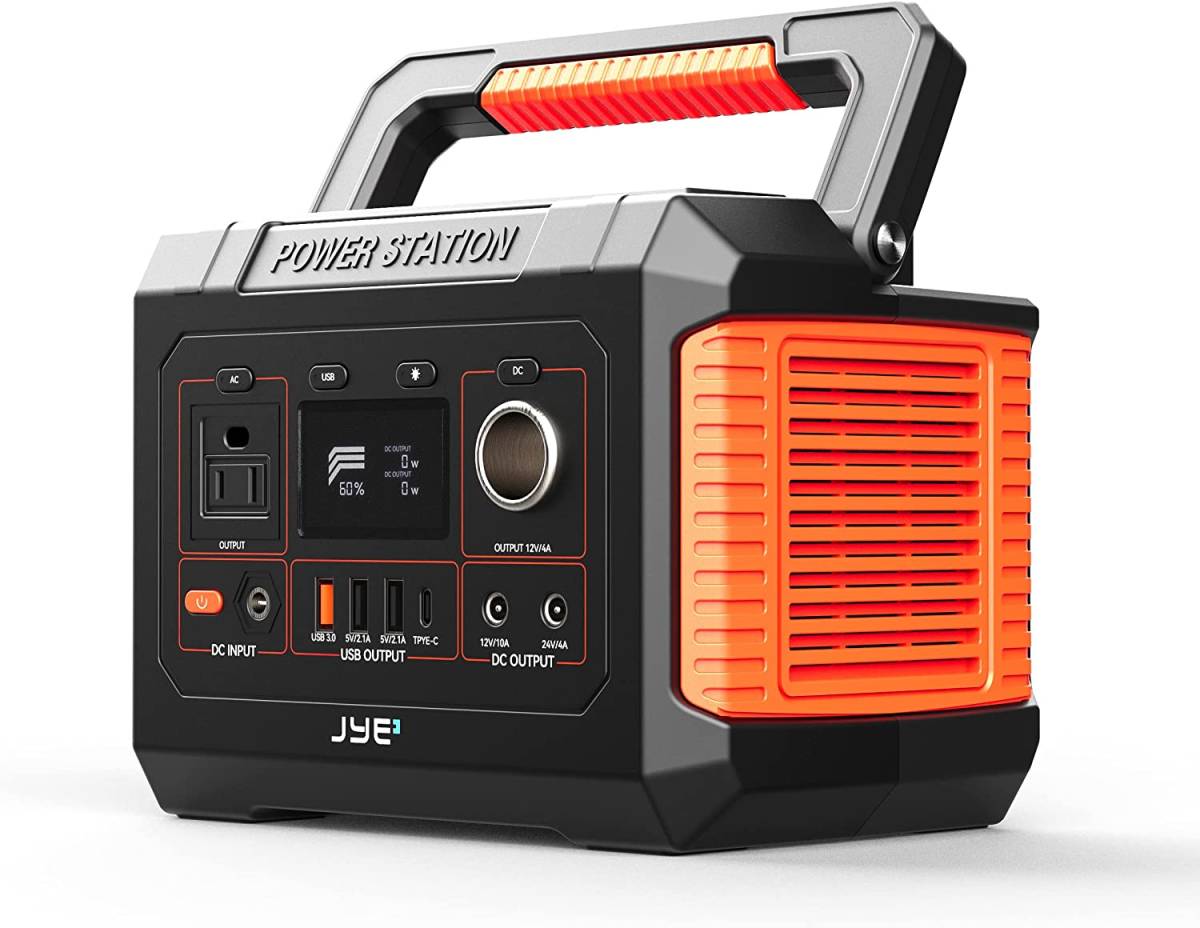 JYE ポータブル電源 300W 110V/288Wh 発電機 照明ライト JYE ポータブル電源 300W 110V/288Wh 発電機 照明ライト