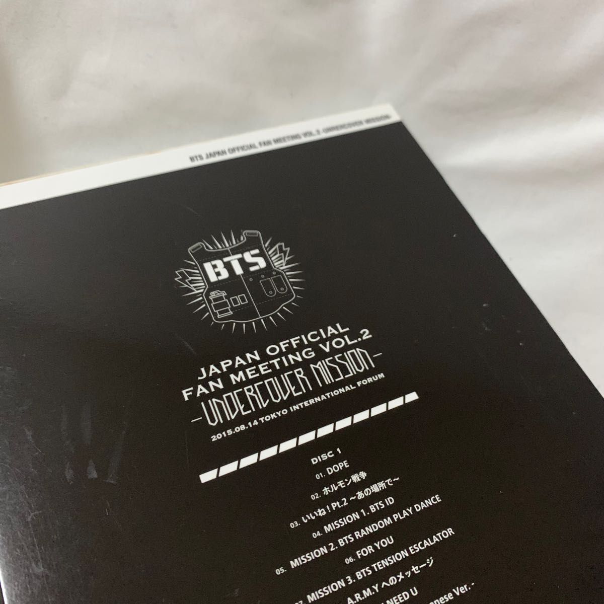 BTS FAN MEETING VOL 2 UNDERCOVER MISSION|PayPayフリマ