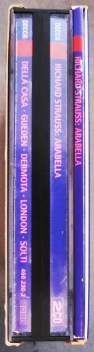 CD2枚組/ クラシック/ R.シュトラウス「アラベラ」/ オペラ / ゲオルグ・ショルティ/ ウィーン・フィル/ リーサ・デラ・カーサ他/ 独盤 2Tの画像4