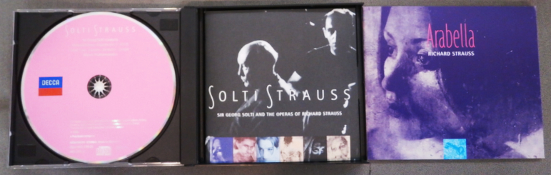CD2枚組/ クラシック/ R.シュトラウス「アラベラ」/ オペラ / ゲオルグ・ショルティ/ ウィーン・フィル/ リーサ・デラ・カーサ他/ 独盤 2Tの画像6