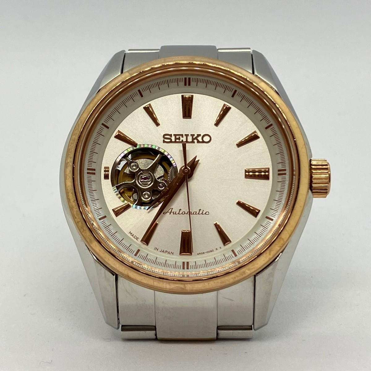 箱付き美品】 SEIKO セイコー プレサージュ メカニカル SARY052 4R38